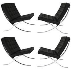 Antique Armchairs Barcelona Mies Van Der Rohe Knoll, Germany, 1929