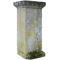 Stone Pedestal, 19th Century 12