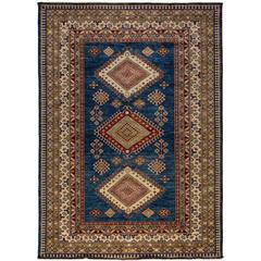 Blue Kazak Area Rug, Solo Rugs 10