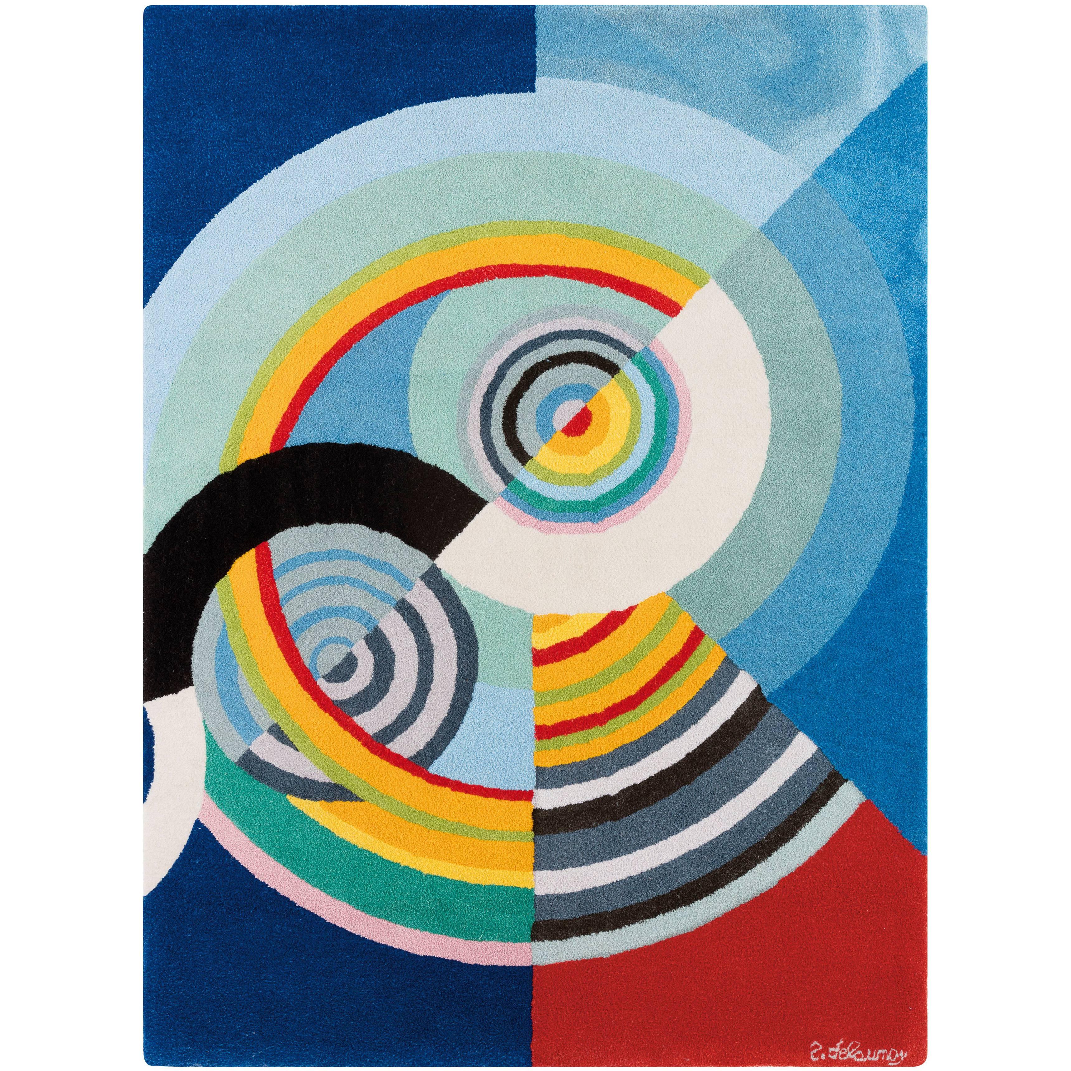 Robert Delaunay "Rythme III" Tapestry, France For Sale