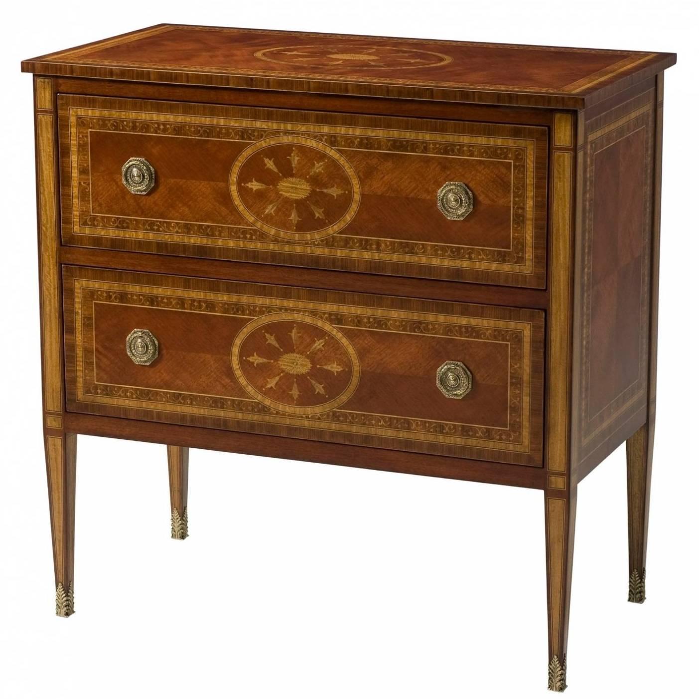 Santo Domingo Rosewood Chest of Drawers For Sale
