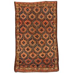 Antique Early 19th Century Beshir Rug