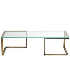 Floating Cocktail Table by Milo Baughman for Thayer Coggin