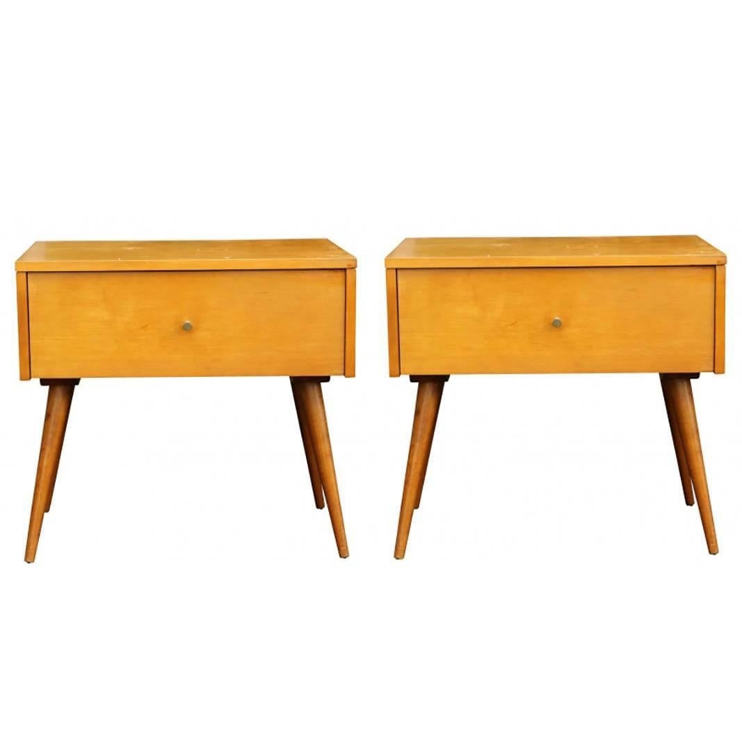 Pair of Paul McCobb Nightstands for Planner Group