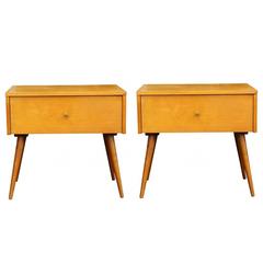 Vintage Pair of Paul McCobb Nightstands for Planner Group