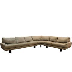 Mid-Century Modern Milo Baughman for Thayer Coggin Three-Piece Sectional Sofa