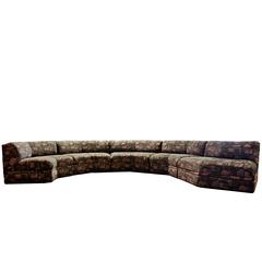 Mid-Century Modern Milo Baughman Thayer Coggin Five-Piece Sectional Sofa