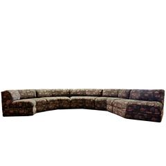 Mid-Century Modern Milo Baughman Thayer Coggin Five-Piece Sectional Sofa 11