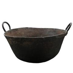 19th Century American Copper Cook Pot with Handles 5