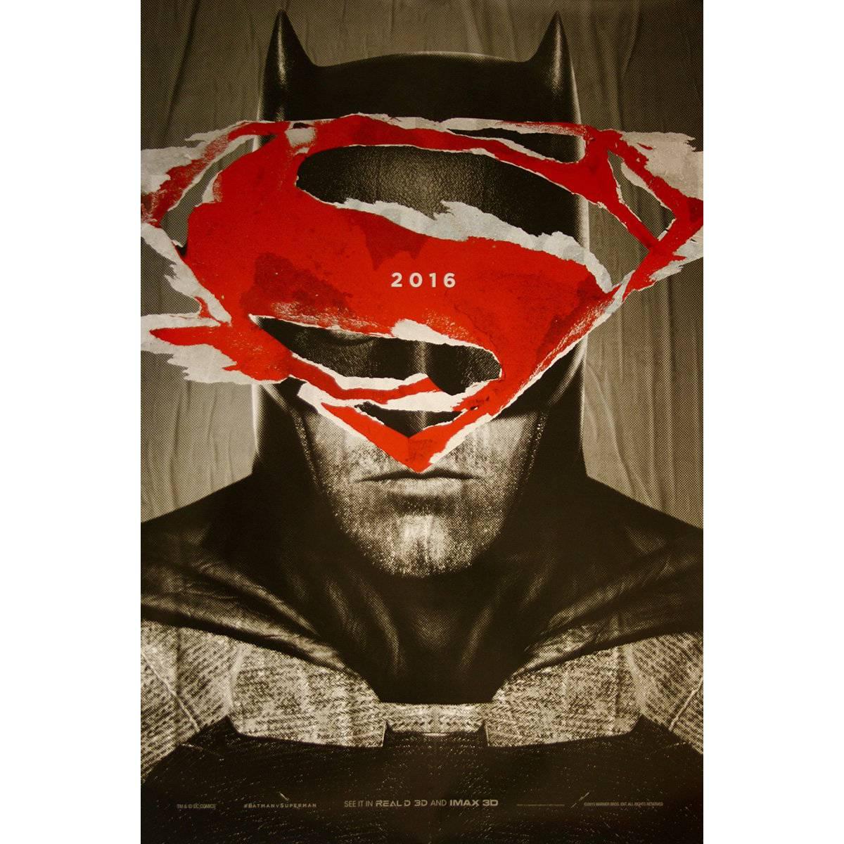 "Batman V Superman: Dawn Of Justice" Film Poster, 2016 For Sale