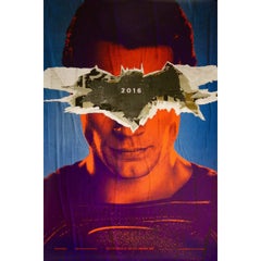 "Batman V Superman: Dawn Of Justice" Film Poster, 2016