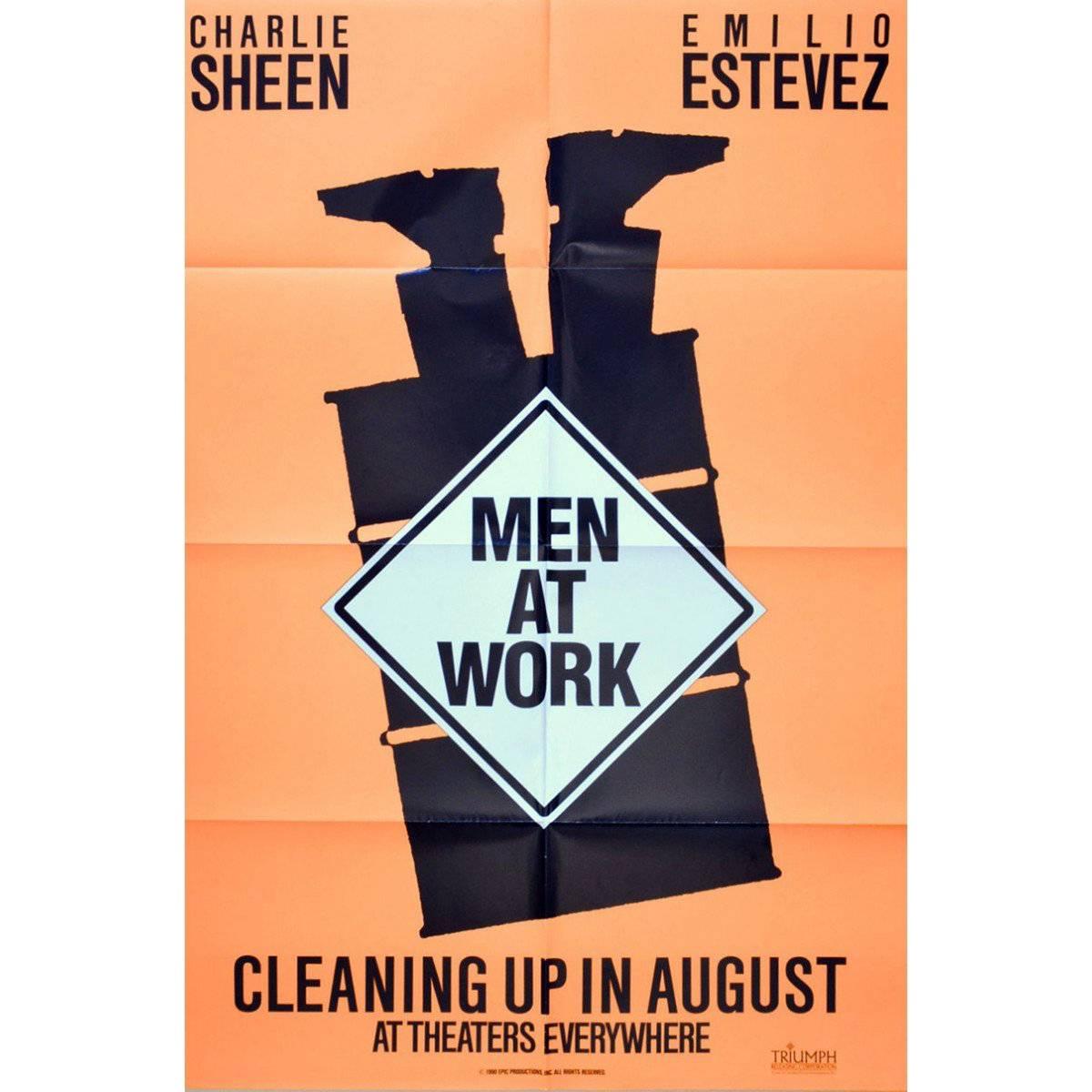 "Men At Work" Film Poster, 1990