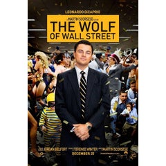 ""Der Wolf der Wall Street", Filmplakat, 2013