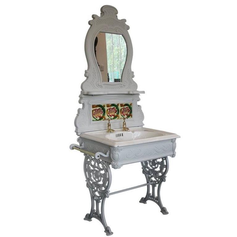 Original Restored Edwardian Wash Stand For Sale at 1stdibs
