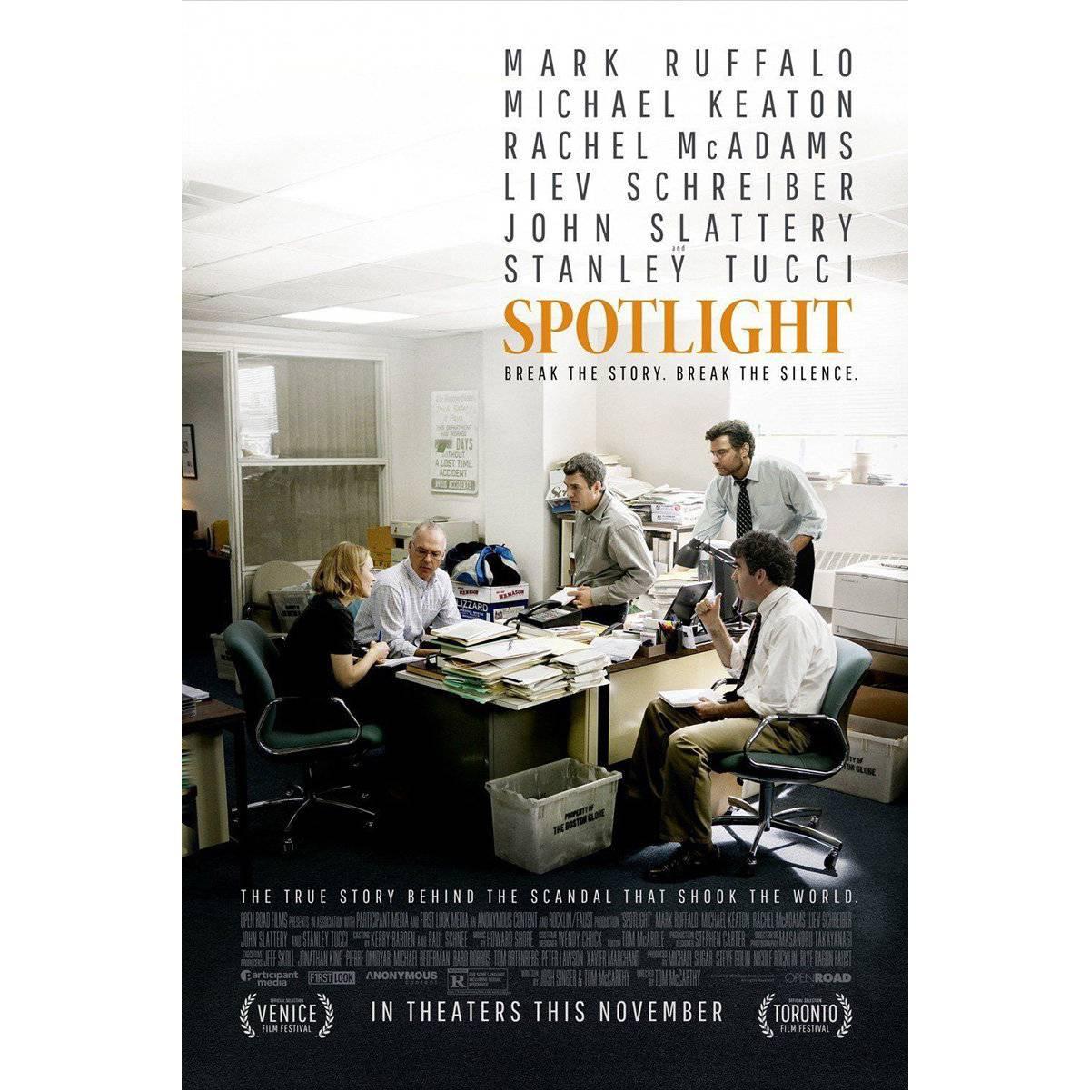 "Spotlight" Film Poster, 2015 For Sale