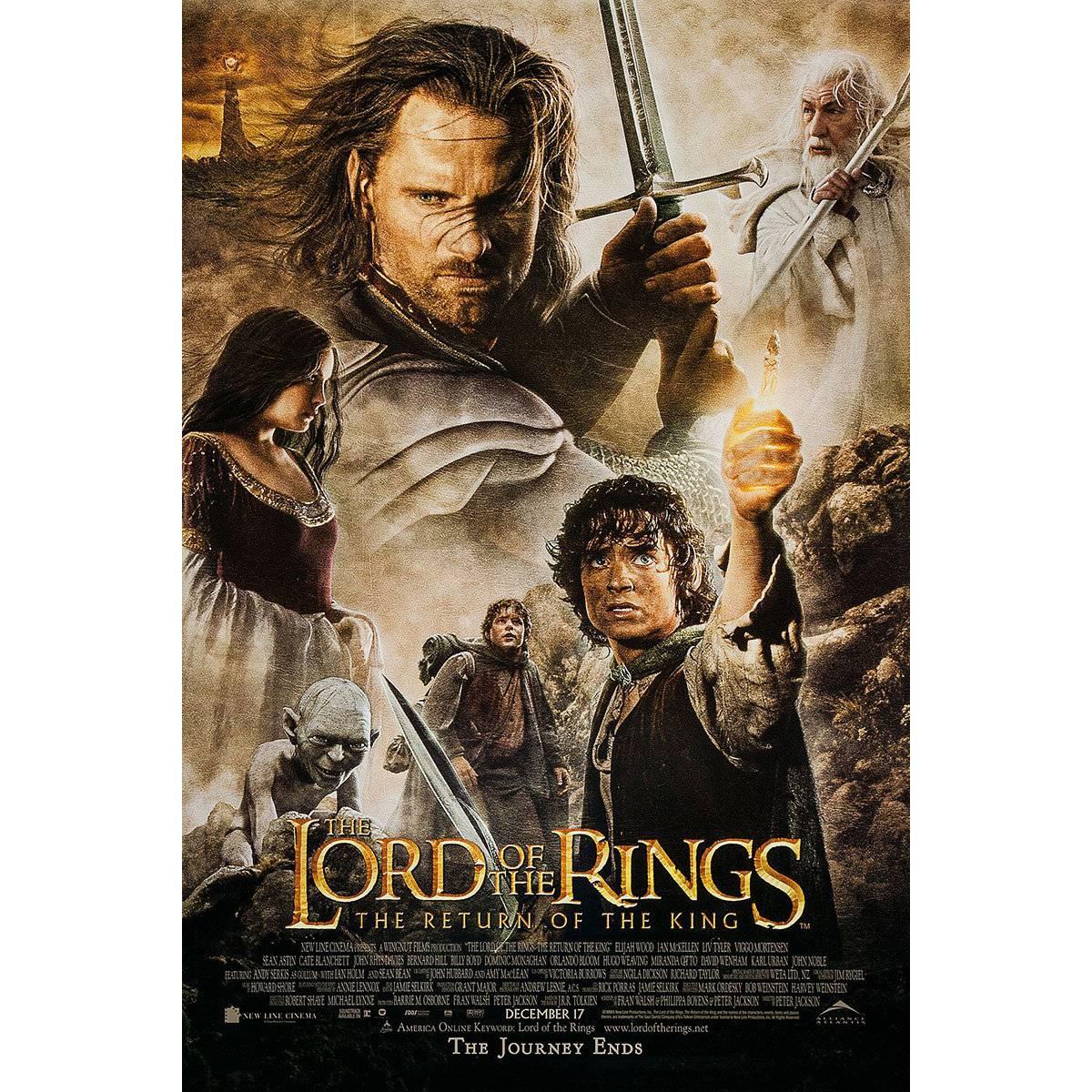 "Lord Of The Rings: The Return Of The King" Film Poster, 2003 For Sale