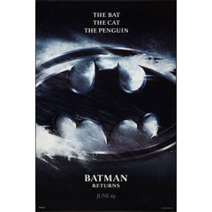 "Batman Returns" Film Poster, 1992