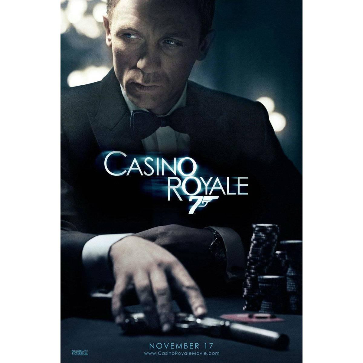 Vintage Movie Film Poster Home Wall Art Print A4,A3,A2,A1 CASINO ROYALE 5 