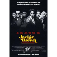 Retro "Jackie Brown" Film Poster, 1997