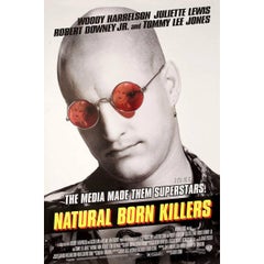 Vintage "Natural Born Killers" Film Poster, 1994