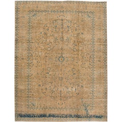 Wunderschöner persischer Täbriz-Teppich im Vintage-Stil