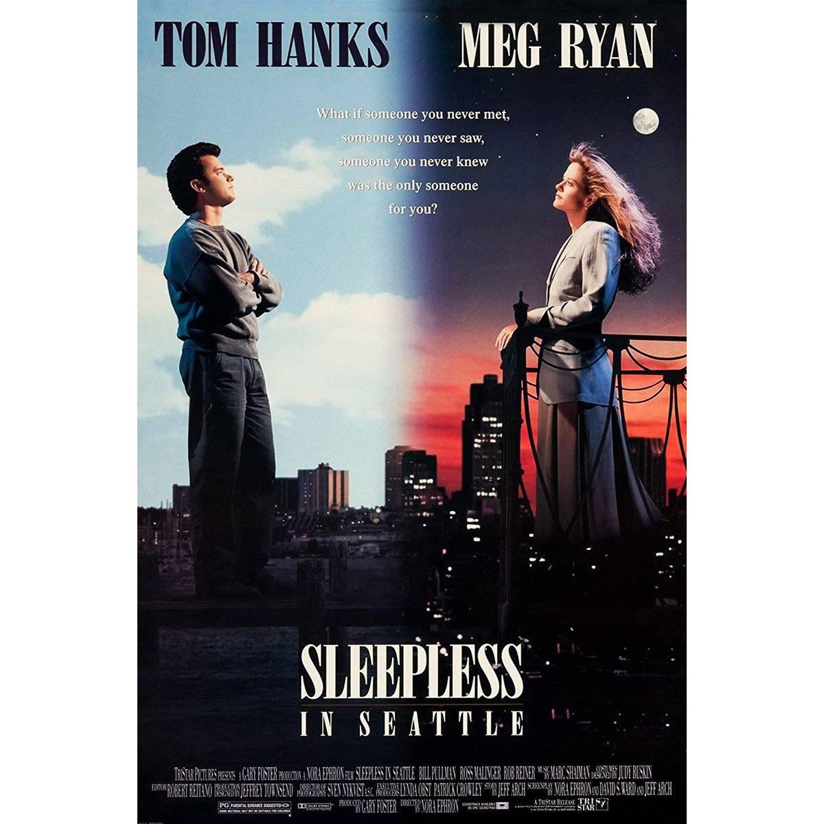 "Sleepless In Seattle" Film Poster, 1993 For Sale
