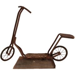 One-of-a-Kind Antique Scooter