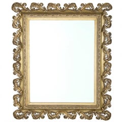 A 19th century Italian Massive Baroque Style Mirror, 77″ x 66″