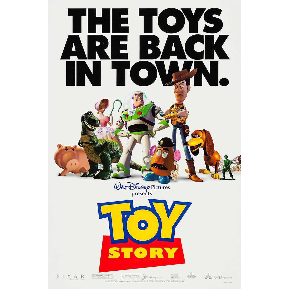"Toy Story" Film Poster, 1995 For Sale