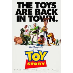 Vintage "Toy Story" Film Poster, 1995