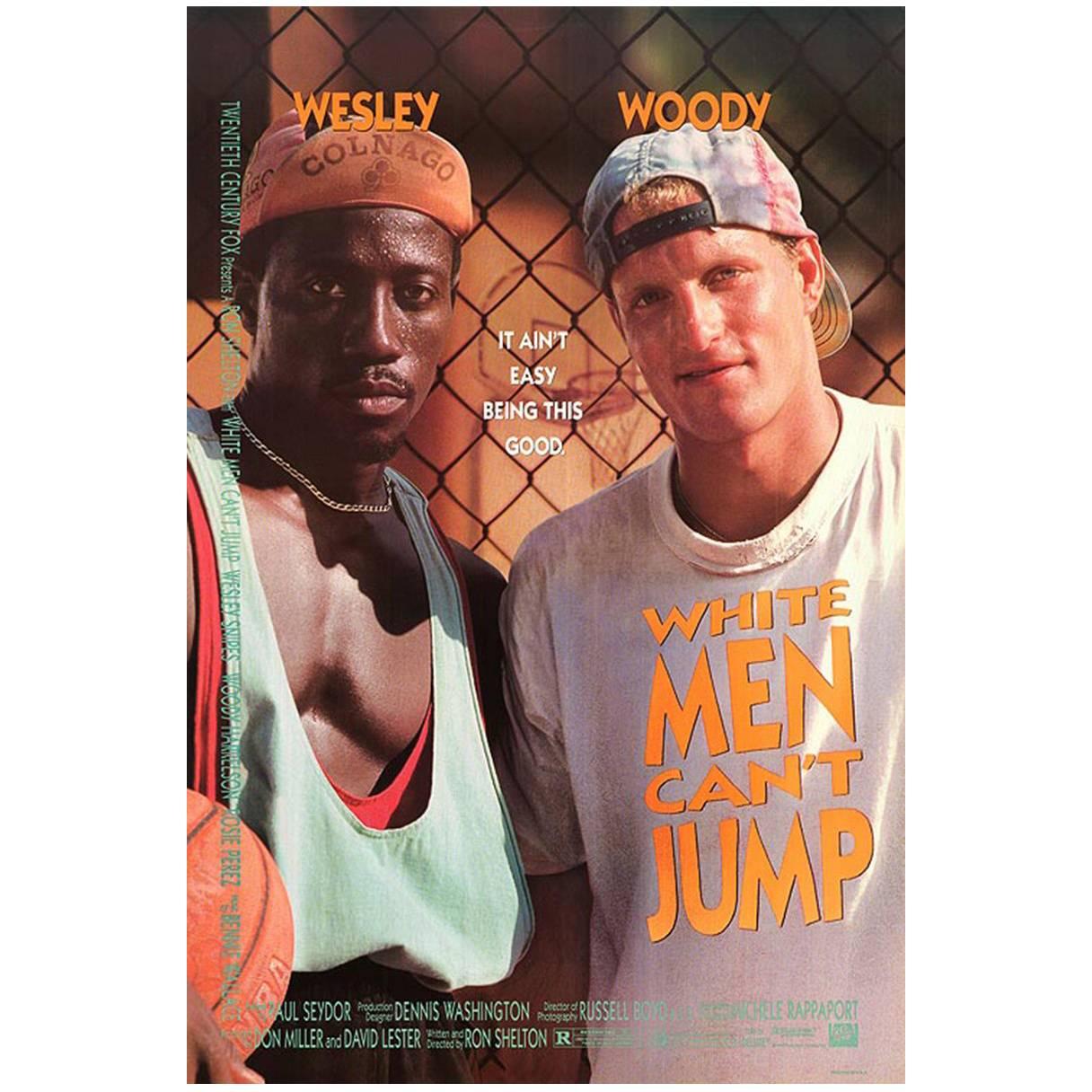 “White Men Can't Jump” Film Poster, 1992 For Sale