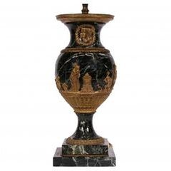 Heavy Urn Form Neoclassical Lamp 11