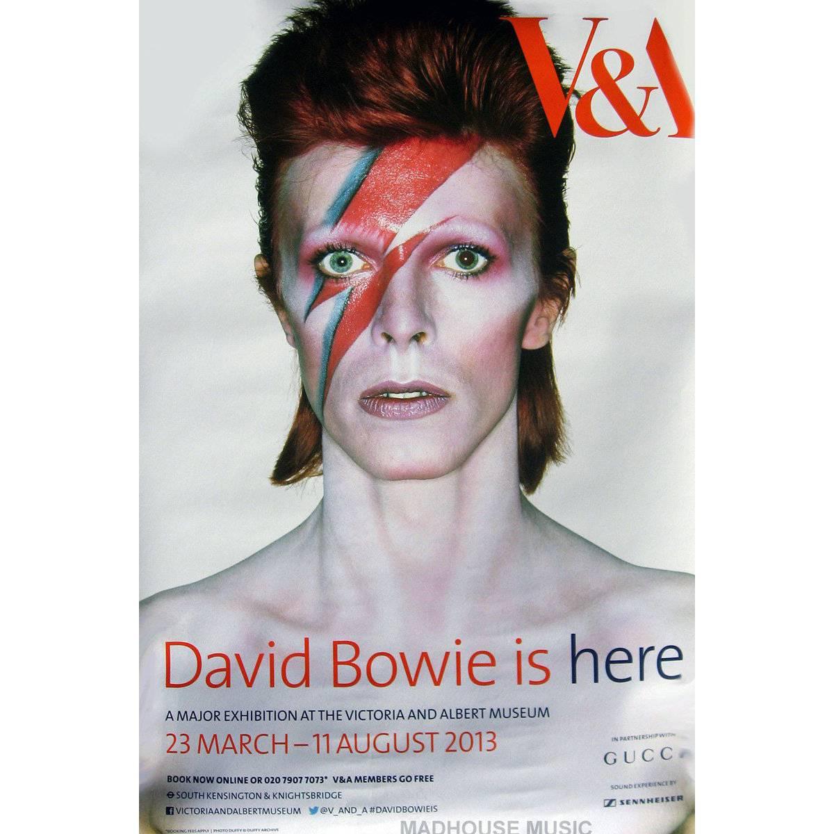 David Bowie VA Exhibition Poster, 2013