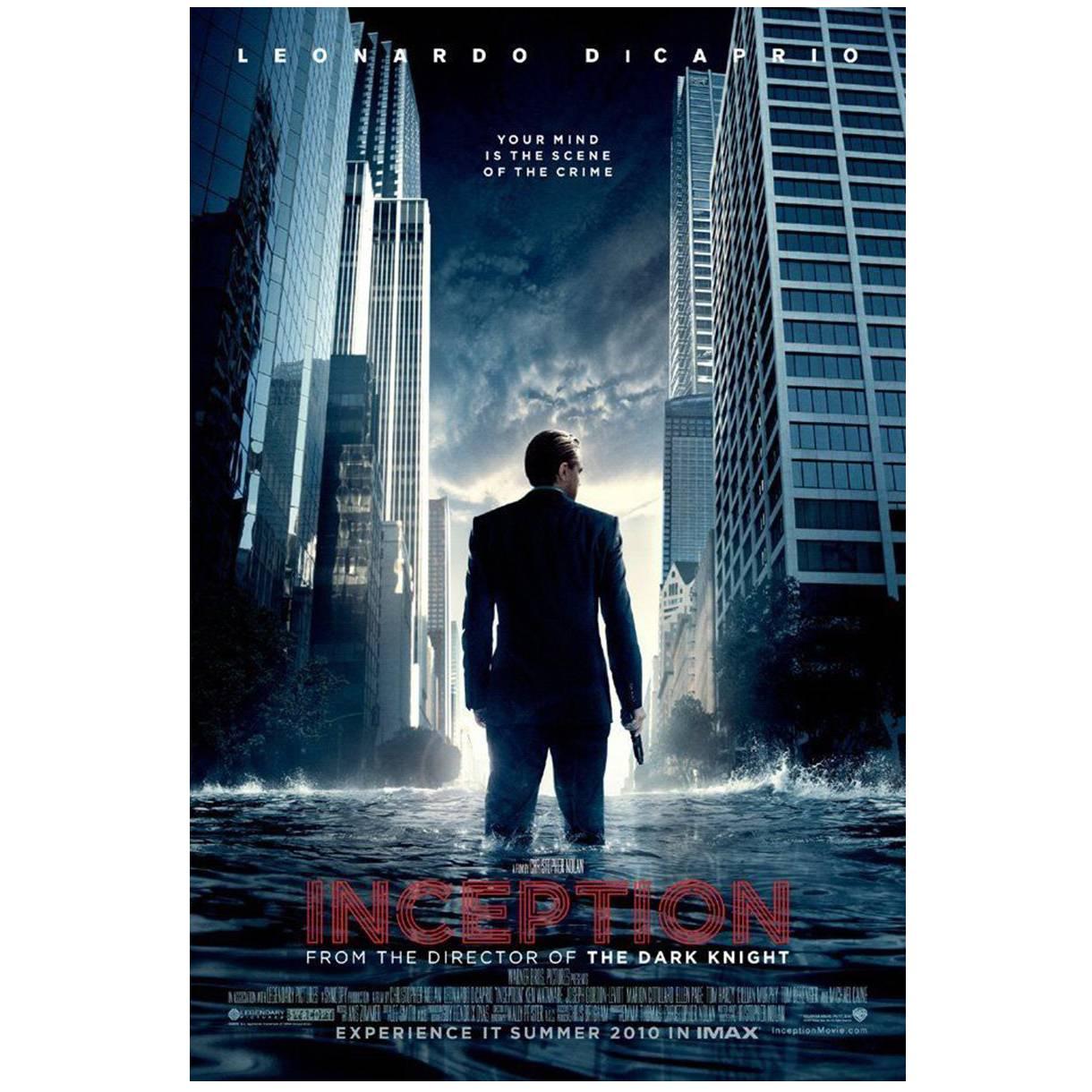"Inception" Film Poster, 2010 For Sale