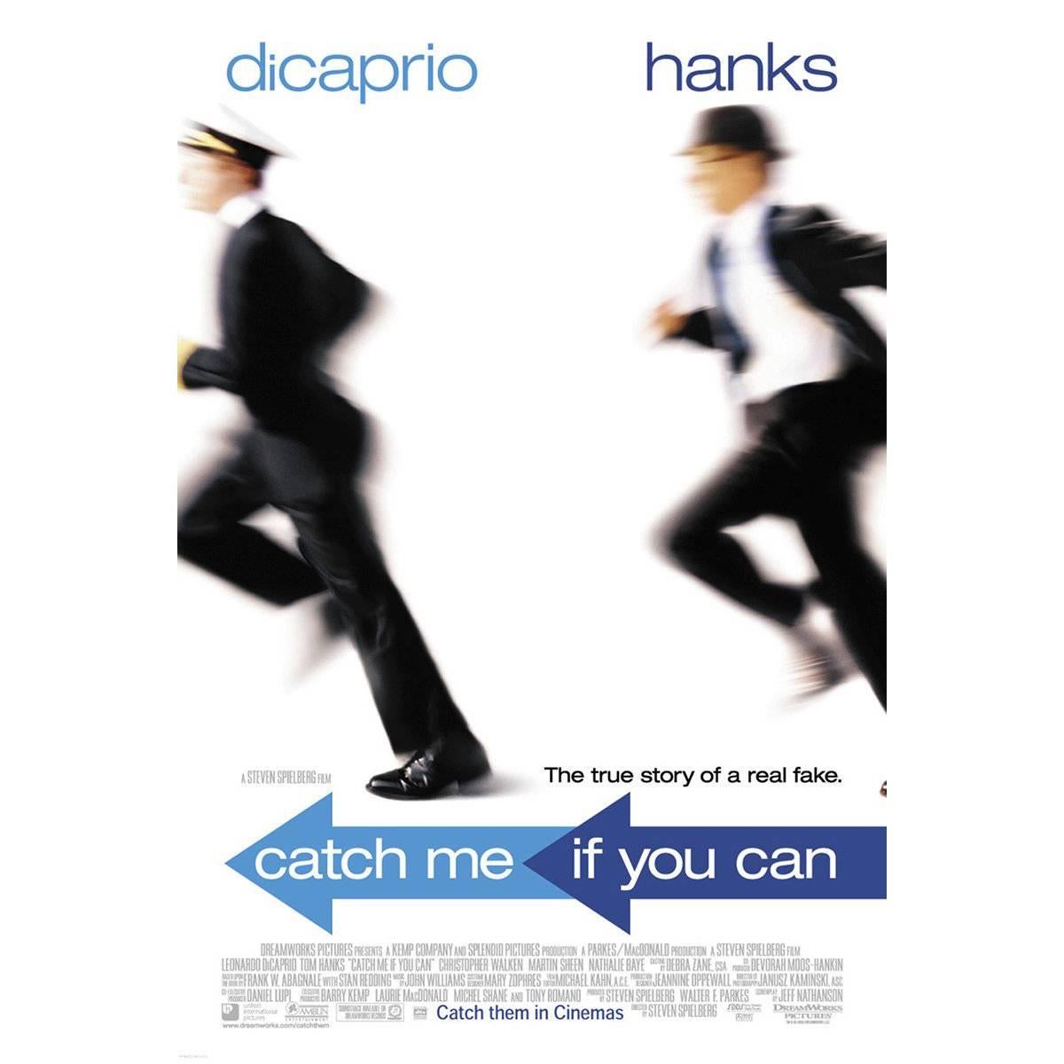 "Catch Me If You Can" Film Poster, 2002 For Sale