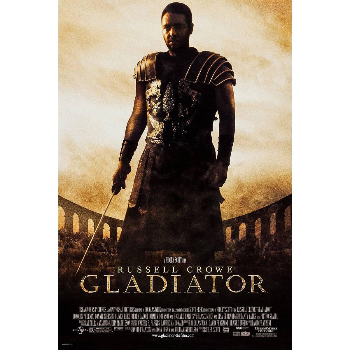 "Gladiator" Film Poster, 2000 For Sale