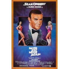 "Never Say Never Again" Film Poster, 1983
