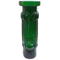 Art Nouveau Glass Vase Decorative France, circa 1920 4