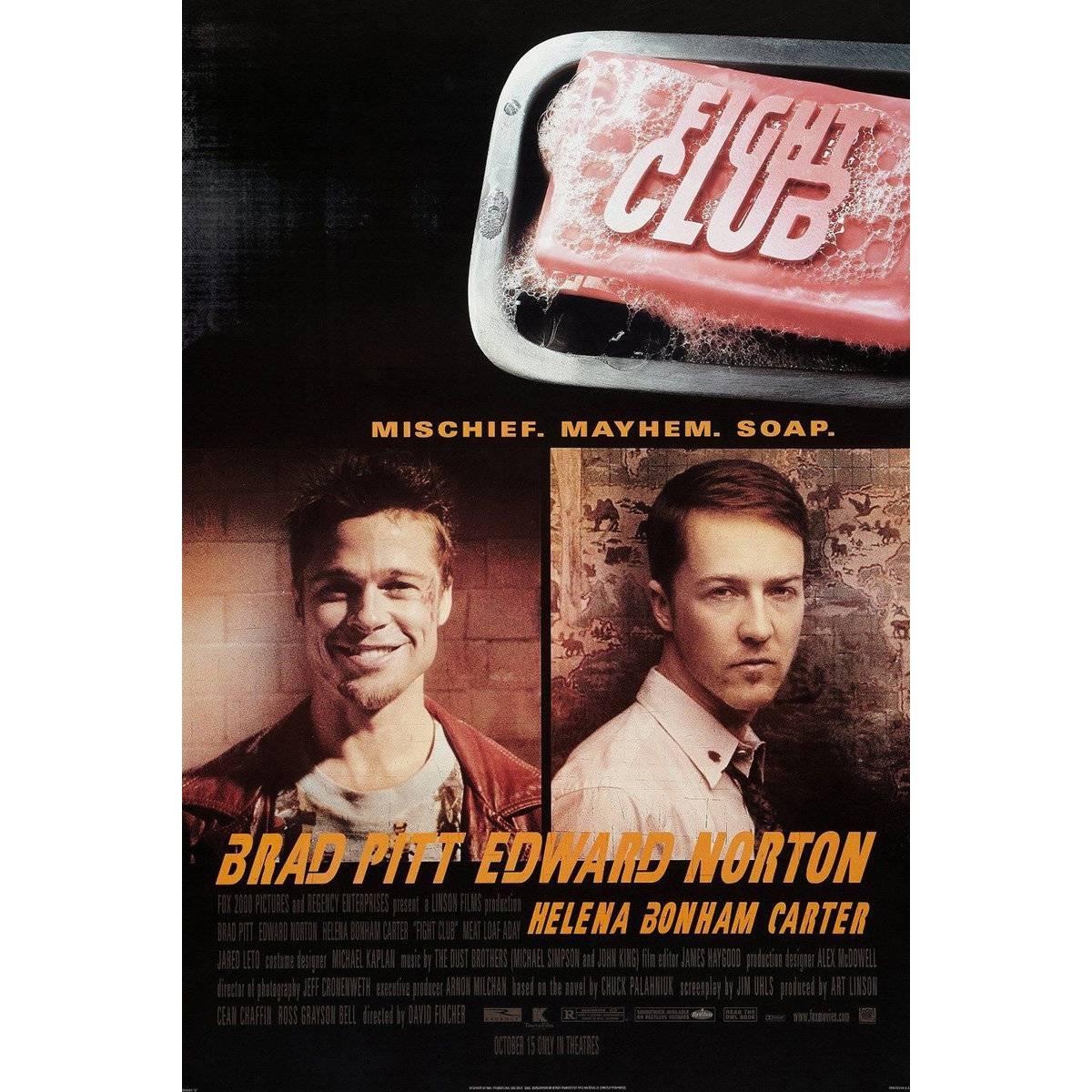 "Fight Club", Poster, 1999 For Sale