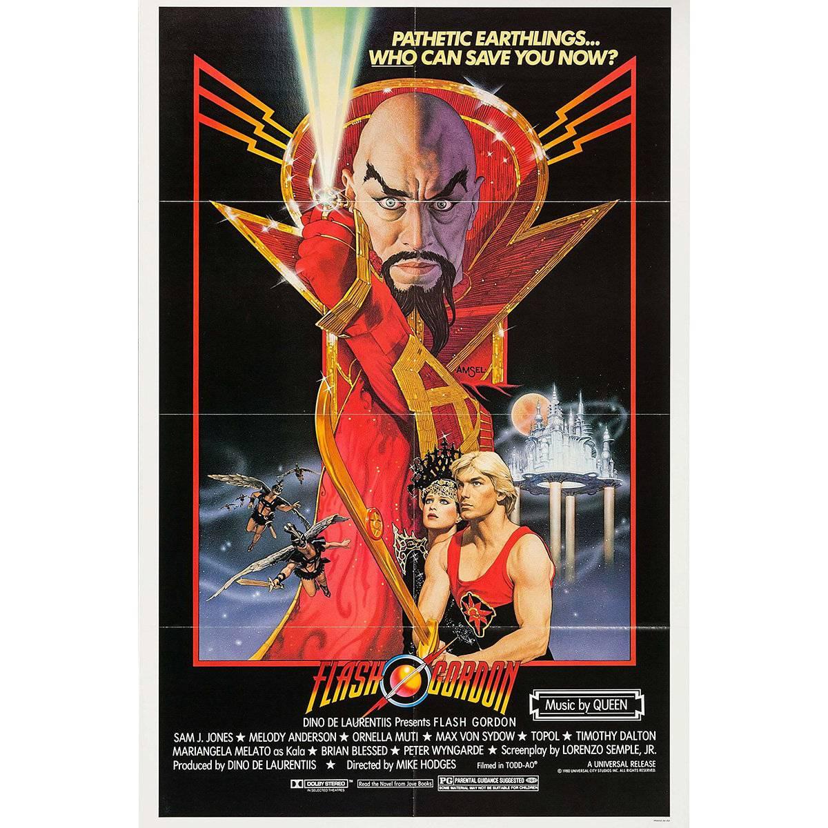 "Flash Gordon" Film Poster, 1980 For Sale