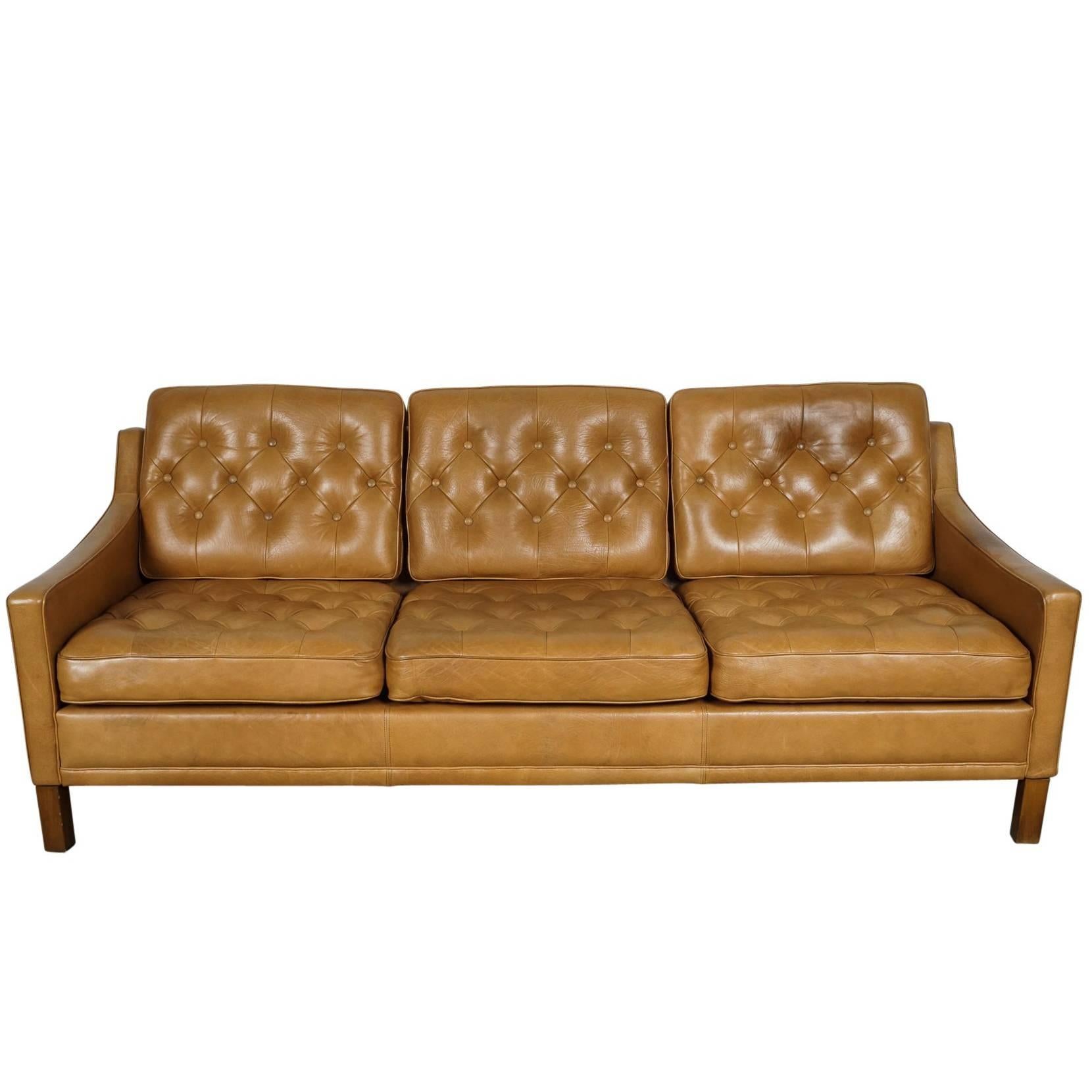 Swedish Mid-Century Sofa Designed by Ib Kofod-Larsen, circa 1960