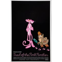 Vintage "Trail Of The Pink Panther" Film Poster, 1982