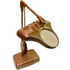 Stunning Vintage Dazor Floating Lamp with Magnifier 9