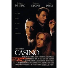 Vintage "Casino" Film Poster, 1995