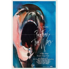 Vintage "Pink Floyd The Wall" Film Poster, 1982