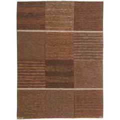 Vintage Swedish Flat-Weave Rug by Marta Maas-Fjetterstrom 11