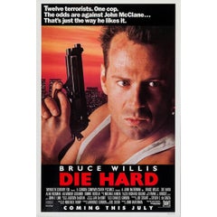 "Die Hard" Film Poster, 1988