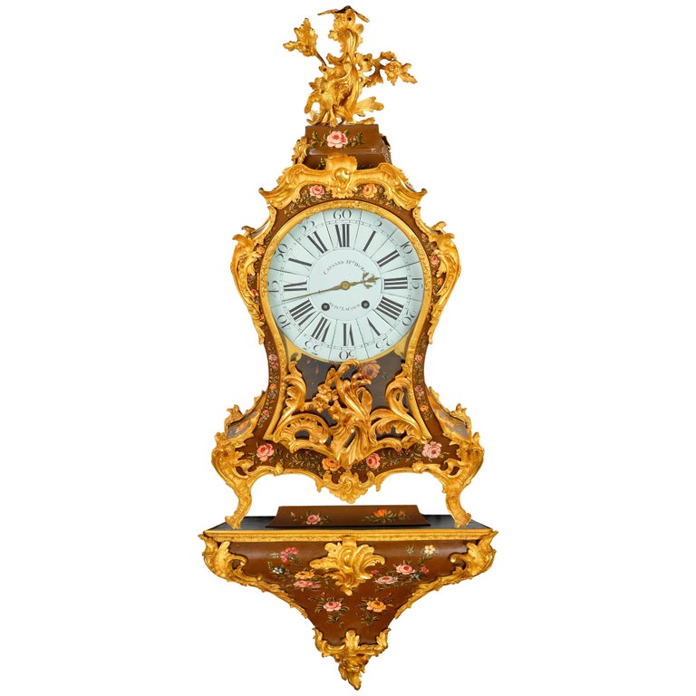 English Bracket Clock, 19th Century William lV Period For Sale at
