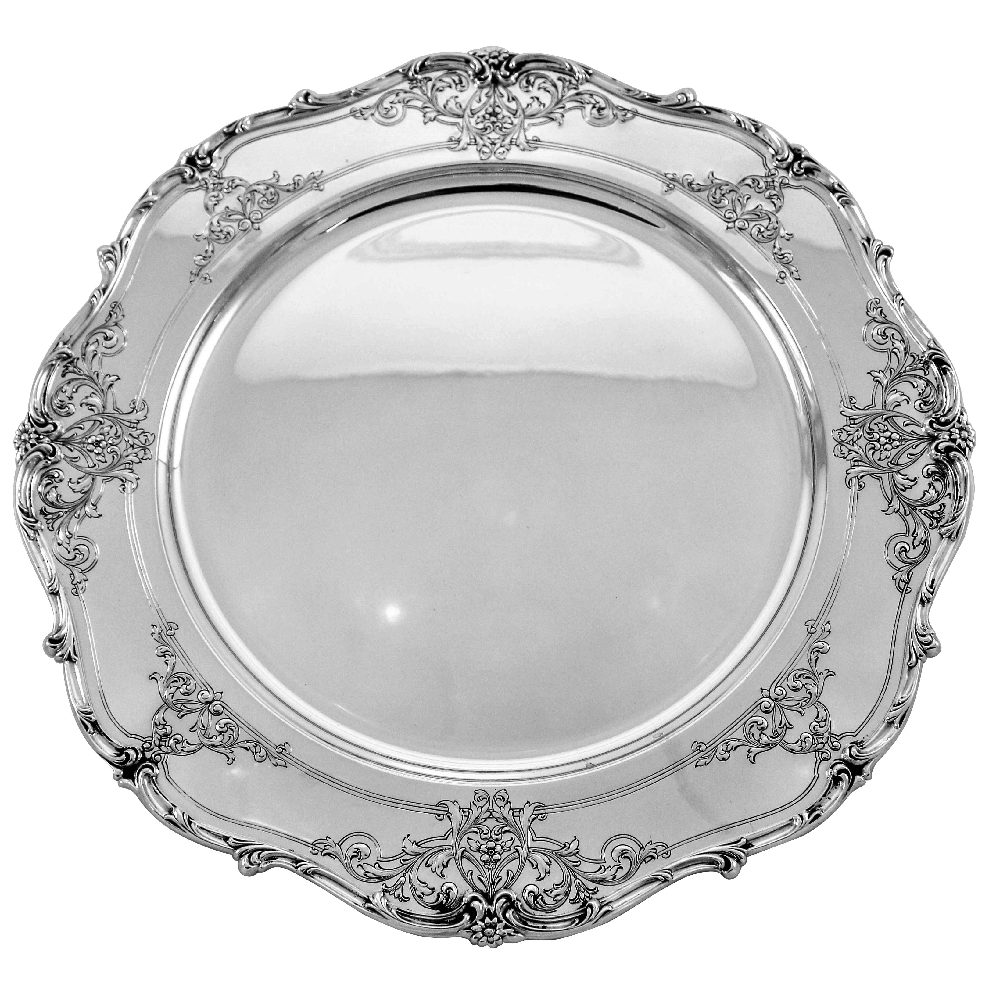 Gorham Sterling Platter For Sale at 1stDibs