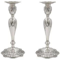 Black Starr and Frost Candlesticks